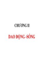 Giao trinh     bai tap chương 2 dao động và sóng 