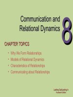 Interpersonal chapter 8 communication and relational dynamics 