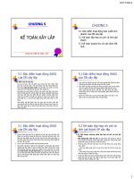 kế hoạch hoạt động xây lắp doanh nghiệp