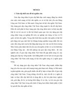 LUẬN án TIẾN sĩ   GIAI cấp CÔNG NHÂN VIỆT NAM   VAI TRÒ và XU HƯỚNG PHÁT TRIỂN