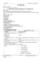 giáo án lớp 5 tuan 26+27   doc buổi chiều theo mô hình vnen