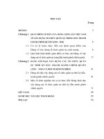 LUẬN văn THẠC sĩ   ĐẢNG CỘNG sản VIỆT NAM LÃNH đạo xây DỰNG các tổ CHỨC QUÂN sự TRONG đấu TRANH GIÀNH CHÍNH QUYỀN từ 1930 đến 1945