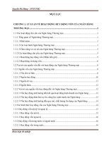 GIẢI PHÁP NÂNG CAO HIỆU QUẢ HUY ĐỘNG VỐN TẠI NGÂN HÀNG TMCP NGOẠI THƯƠG VIỆT NAM CHI NHÁNH HÀ TĨNH