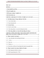 PHÂN TÍCH KINH DOANH ĐIỆN NĂNG TẠI CÔNG TY ĐIỆN LỰC CẦU GIẤY