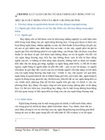 Lý luận chung về HĐ huy động vốn và hiệu quả huy động vốn của BIDV Chương Dương