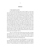 LUẬN án TIẾN SĨ - LOGIC KHÁC QUAN của QUÁ TRÌNH HÌNH THÀNH và PHÁT TRIỂN ý THỨC PHÁP LUẬT ở VIỆT NAM