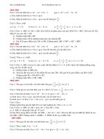 Đề cương ôn tập toán kỳ 2 lớp 7