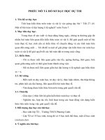 Tích hợp kiến thức môn toán và vật lý vào giảng dạy toán 7 bài Một số bài toán về đại lượng tỉ lệ nghịch” môn Toán 7.