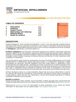 ARTIFICIAL INTELLIGENCE An International Journal