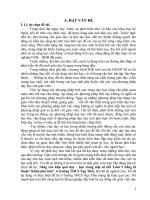 SKKN THCS Toán: Nâng cao hiệu quả dạy – học trong một số tiết Toán 9 bằng kĩ thuật “Khăn phủ bàn”  ở trường THCS Nga Thái