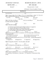 DE THI HK1 HOA 10 HAY 