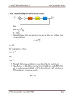 ĐỒ ÁN LÝ THUYẾT ĐIÊU KHIỂN TỰ ĐỘNG 1