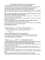 De cuong on tap HKI  2016  2017 