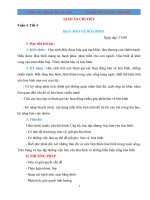 giáo án tích hợp giáo dục công dân 9 bài 4 bảo vệ hòa BÌNH 