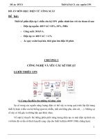 thiết kế bộ nguồn chỉnh lưu cho ups