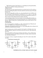 nguyên tắc điều khiển bù cos và hoạt động của sơ đồ mạch điều khiển