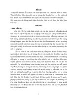 Tiểu luận HCM người là hiện thân sáng chói của tư tưởng độc lập dân tộc gắn liền với CNXH, là mẫu mực của tinh thần độc lập tự chủ tự lực tự cường, đổi mới và sáng tạo (4)