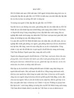 Tiểu luận HCM  người là hiện thân sáng chói của tư tưởng độc lập dân tộc gắn liền với CNXH, là mẫu mực của tinh thần độc lập tự chủ tự lực tự cường, đổi mới và sáng tạo 