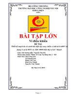 mạch đo và hiển thị điện áp xoay chiều dùng vi điều khiển 89s52