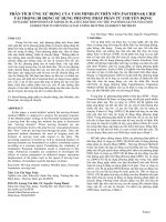 PHÂN TÍCH ỨNG XỬ ĐỘNG CỦA TẤM MINDLIN TRÊN NỀN PASTERNAK CHỊU TẢI TRỌNG DI ĐỘNG SỬ DỤNG PHƯƠNG PHÁP PHẦN TỬ CHUYỂN ĐỘNG_Cao Tấn Ngọc Thân, Lương Văn Hải, Nguyễn Trọng Phước