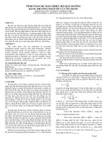 TÍNH TOÁN DỰ BÁO NHIỆT ĐỘ MẶT ĐƯỜNG BẰNG PHƯƠNG PHÁP SỐ VÀ ỨNG DỤNG_TS. Nguyễn Huỳnh Tấn Tài, Ks. Trần Thiện Nhân