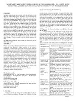 NGHIÊN CỨU KHUNG TIÊU CHÍ ĐÁNH GIÁ SỰ THÀNH CÔNG CỦA DỰ ÁN XÂY DỰNG_Nguyễn Anh Thư, Nguyễn Thanh Phong