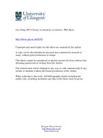 Essays in Monetary Economics