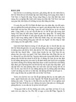 Tiểu luận biện chứng giữa vấn đề dân tộc và vấn đề giai cấp trong tư tưởng HCM (14) 