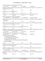 De thi hoc ki 1 hoa 12 40 cau trac nghiem 