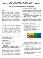 THIẾT KẾ HỖN HỢP BÊ TÔNG NHỰA TÁI CHẾ THEO CÔNG NGHỆ TRỘN NÓNG TẠI NHÀ MÁY Ở QUỐC LỘ 1  HỒ CHÍ MINH_TS. Nguyễn Mạnh Tuấn, Ks. Trần Ngọc Huấn