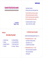 DƯỢC LIỆU CHỨA COUMARIN