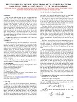 PHƯƠNG PHÁP XÁC ĐỊNH HƯ HỎNG TRONG KẾT CẤU NHIỀU BẬC TỰ DO BẰNG THUẬT TOÁN MÁY HỖ TRỢ VÉC TƠ VÀ TẦN SỐ DAO ĐỘNG_TS. Hồ Thu Hiền, TS. Nguyễn Danh Thắng