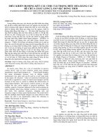 ĐIỀU KHIỂN BỊ ĐỘNG KẾT CẤU CHỊU TẢI TRỌNG ĐIỀU HÒA BẰNG CÁC BỂ CHỨA CHẤT LỎNG LÀM VIỆC ĐỒNG THỜI_Bùi Phạm Đức Tường, Phan Đức Huynh, Lương Văn Hải