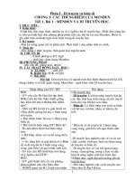 Giáo án sinh học lớp 9 đầy đủ cả năm