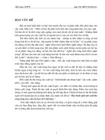 Tiểu luận mâu thuẫn giữa sản xuất tiêu dùng hàng hoá  liên hệ thực tế ở việt nam 