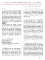 SỰ BIẾN ĐỔI KHÔNG GIAN KIẾN TRÚC TRONG CHUNG CƯ TẠI TP.HCM_TS. KTS. Lê Thị Hồng Na, KTS. Nguyễn Thị Thái Huyên