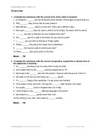 Đề ôn tập tiếng anh lớp 6_số 1