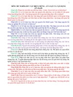 TÀI LIỆU THAM KHẢO   đề CƯƠNG ôn THI môn CHỦ NGHĨA DUY vật BIỆN CHỨNG    lý LUẬN và vận DỤNG