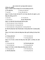 ĐỀ CƯƠNG ôn tập HKI môn GDCD 12