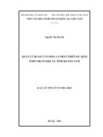 Quản lý nhà nước về chất lượng giáo dục đại học 