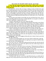 TÀI LIỆU THAM KHẢO   đề CƯƠNG ôn THI môn CHIẾN TRANH và QUÂN đội