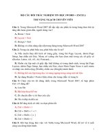 Tài liệu ôn tập thi công chức, nâng ngạch, tuyển dụng giáo viên (bộ đề + đáp án)