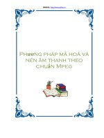 Phương pháp mã hoá và nén âm thanh theo chuẩn Mpeg