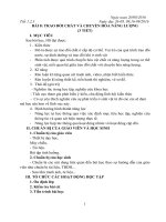 Kế hoạch bài dạy môn KHTN 7