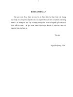 Luận án Đánh giá kết quả học tập theo năng lực trong đào tạo nghề