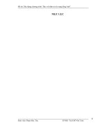 Đề tài Xây dựng chương trình Học và kiểm tra từ vựng tiếng Anh  Việt