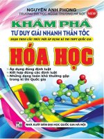 Khám phá tuy duy giải nhanh thần tốc hóa học 