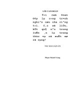 Luận án quản lý đánh giá kết quả học tập khoa học xã hội nhân văn của học viên ở các trường đại học quân sự 