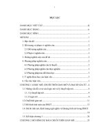 Dự báo chuỗi thời gian mờ với bộ tham số tối ưu của đại số gia tử 