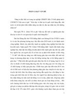 QLTHPT45; một số vấn đề dạy học HIỆN NAY ở TRUNG tâm GDTX NGA sơn 